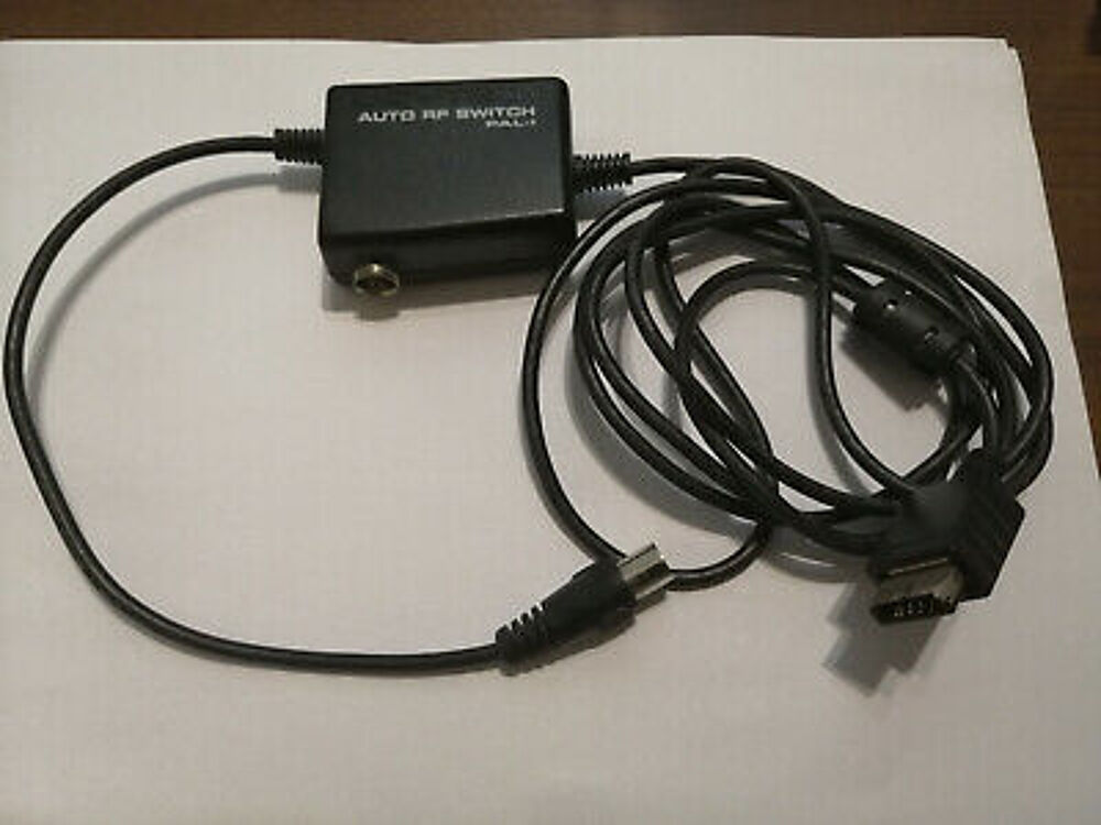 Joytech Auto RF Switch for Playstation TV Lead Cable PAL 1. Consoles et jeux vidéos