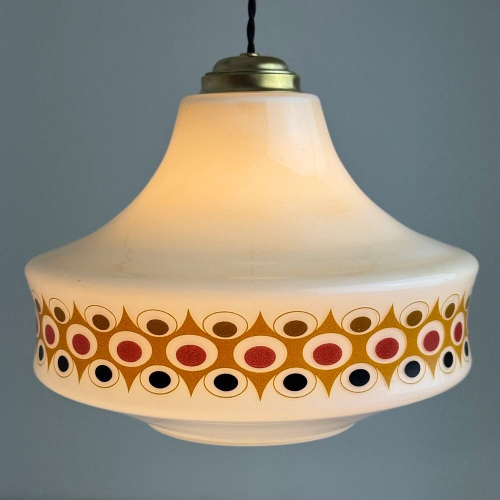 ANCIENNE SUSPENSION SPACE-AGE 1960 VINTAGE Décoration