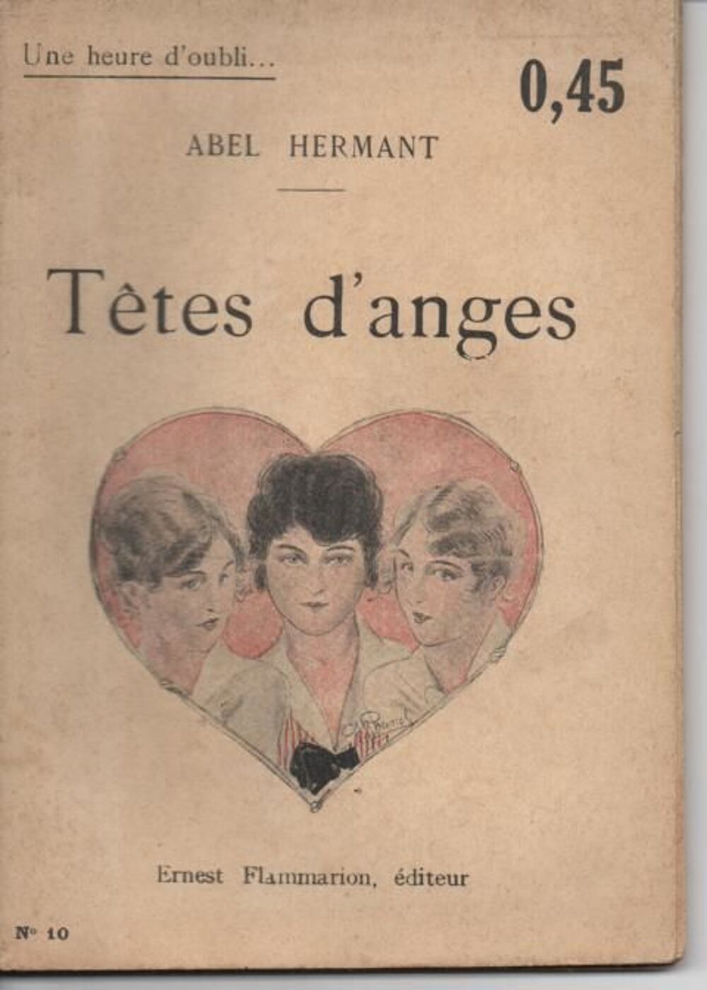 "T&ecirc;tes d'anges" de Abel Hermant Livres et BD
