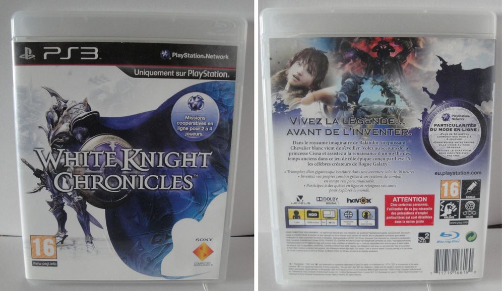 White Knignt Chronicles PS3 Consoles et jeux vidos