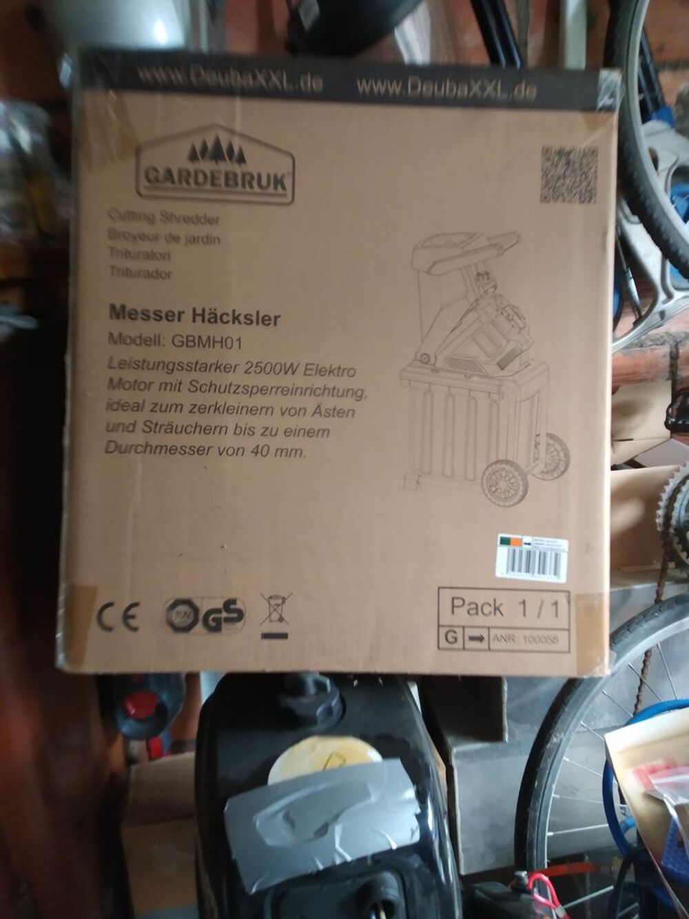 Broyeur v&eacute;g&eacute;taux Jardin