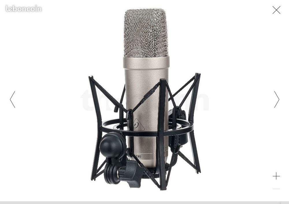 Micro studio Behringer / Tannoy TM1 (clone du Rode NT1) Instruments de musique