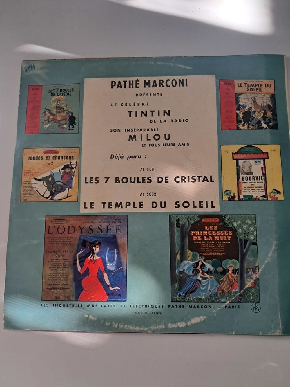 vinyle Les aventures de Tintin: Le sceptre d'Ottokar CD et vinyles