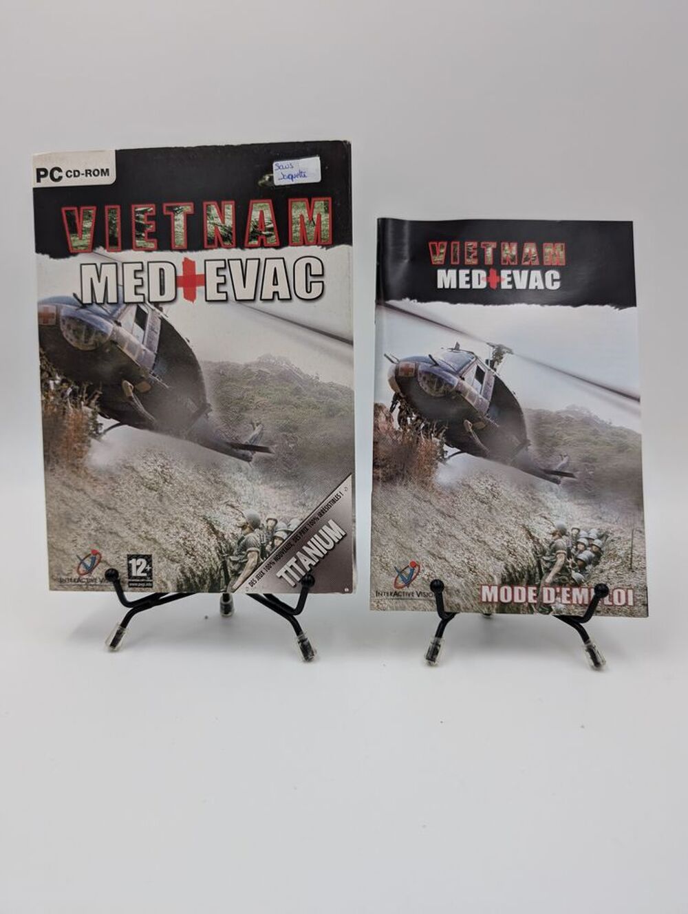 Jeu PC Vietnam Med + Evac (Titanium) en boite, complet Consoles et jeux vidéos