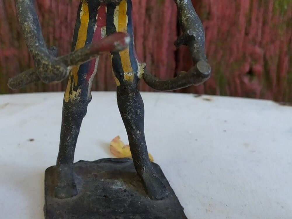Figurines M&eacute;tal Afrique Africain M&eacute;tier 