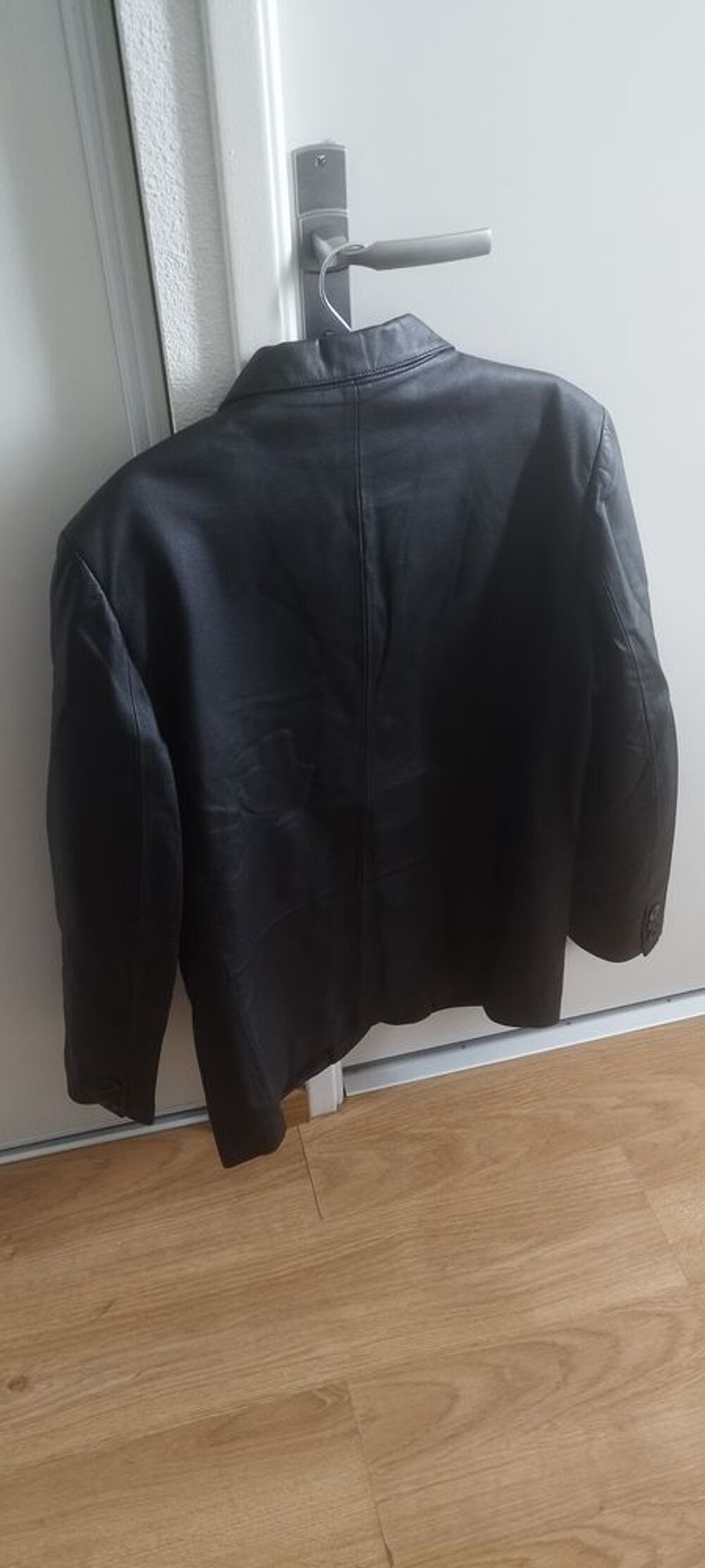 Veste en cuir d'agneau Vêtements
