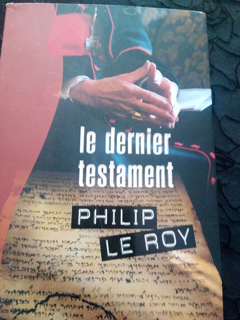 Titre du livre : le dernier testament Livres et BD