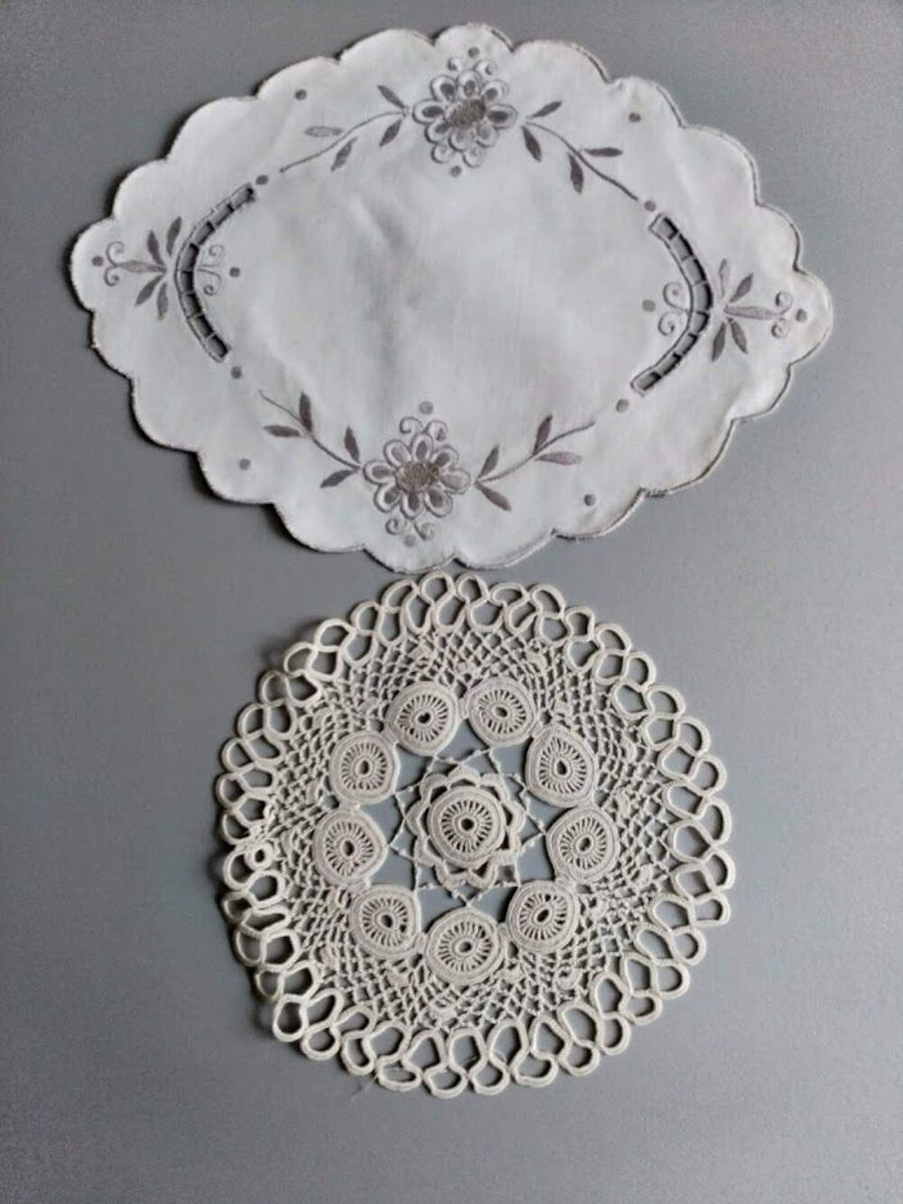 Lot de deux napperons Décoration