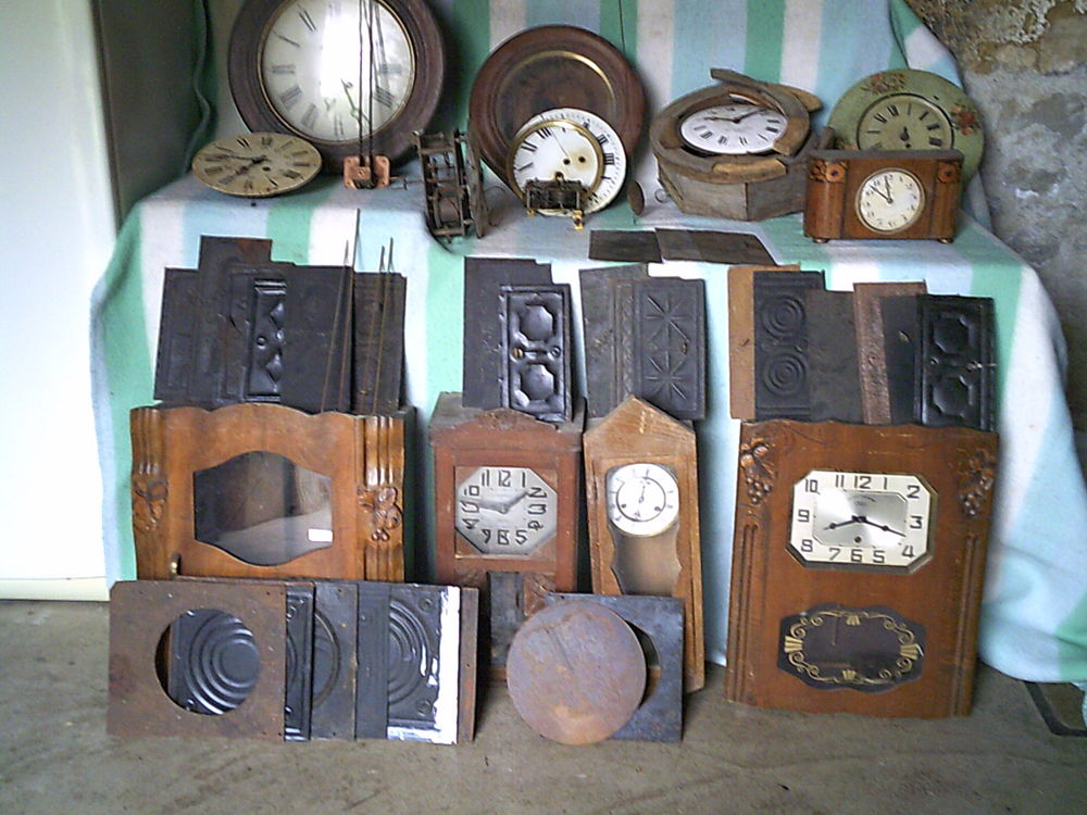 Pi&egrave;ces et pendules ancienne Bijoux et montres