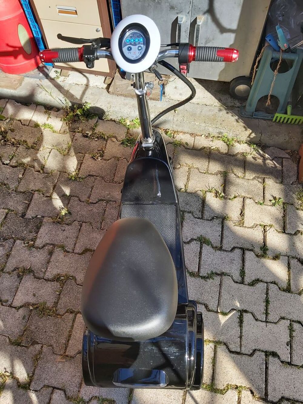 TROTINETTE SCOOTER PLIANT ELECTRIQUE 3 ROUE ADULTE Vélos