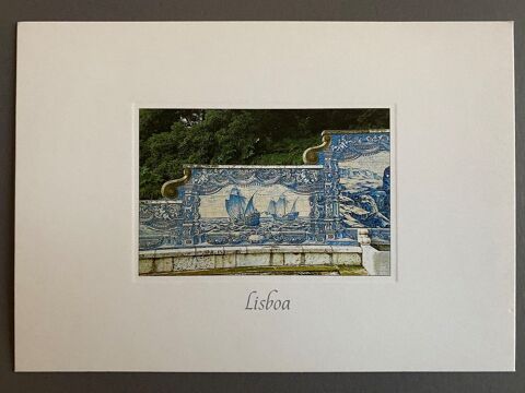 Azulejos Lisboa PORTUGAL carte Postale 3 Joué-lès-Tours (37)