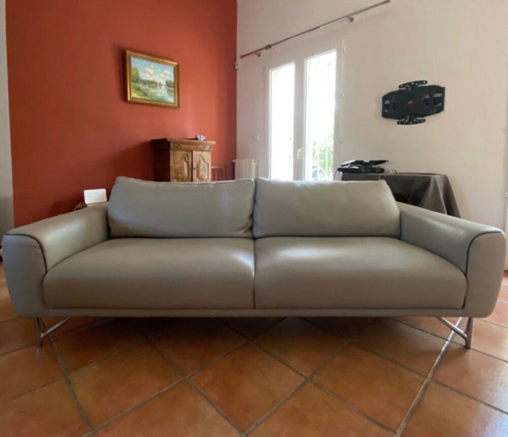 Grand canap&eacute; (3 places) contemporain Meubles