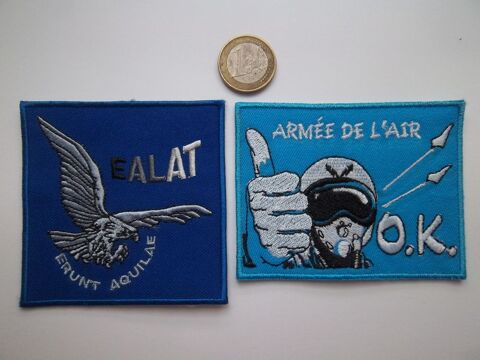 lot 2 écussons militaire collection air insigne patch 10 Valognes (50)