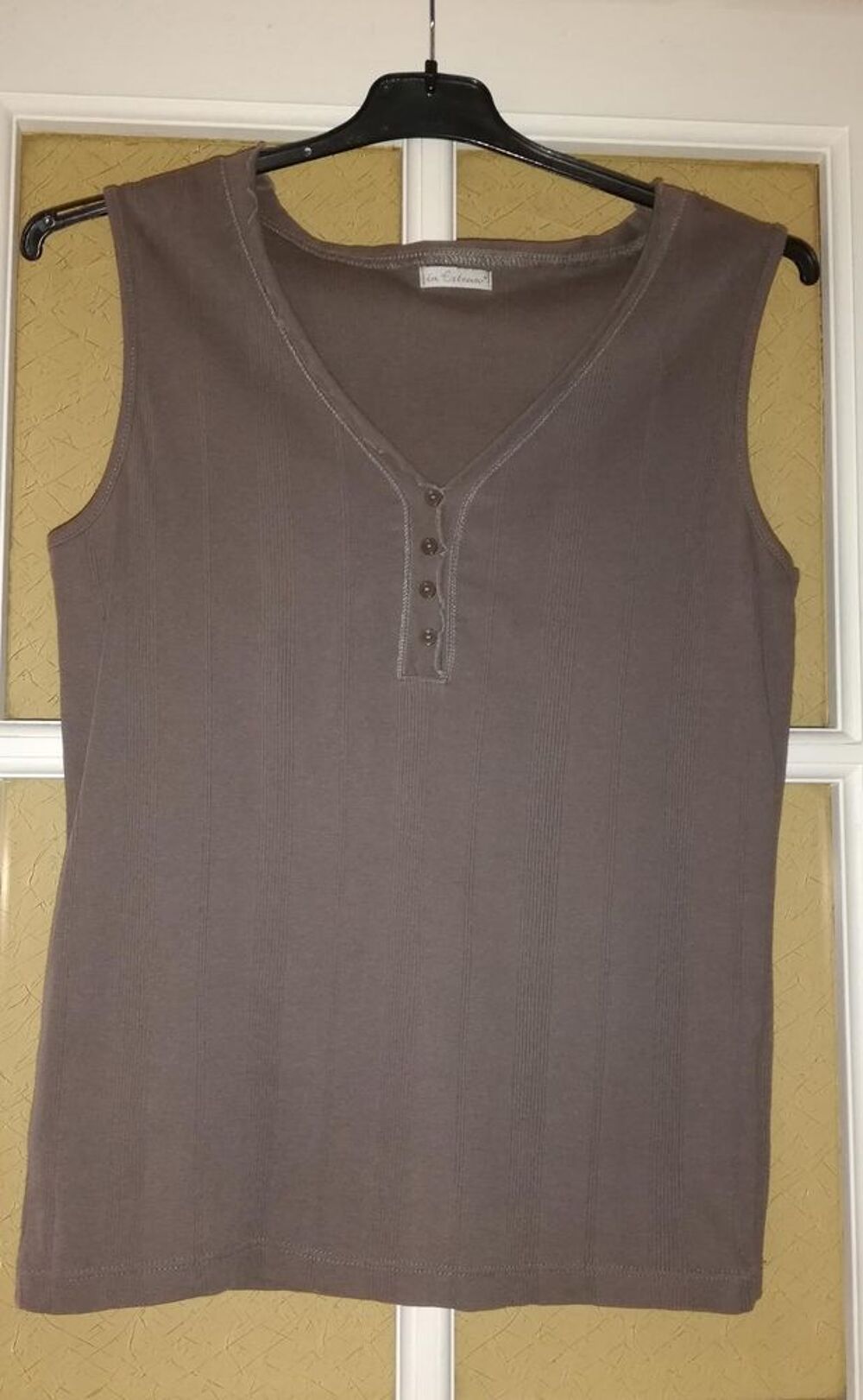 Tee-shirt femme sans manches. Vêtements