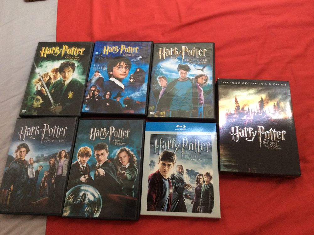 DVD Harry Potter +1 blu Ray DVD et blu-ray