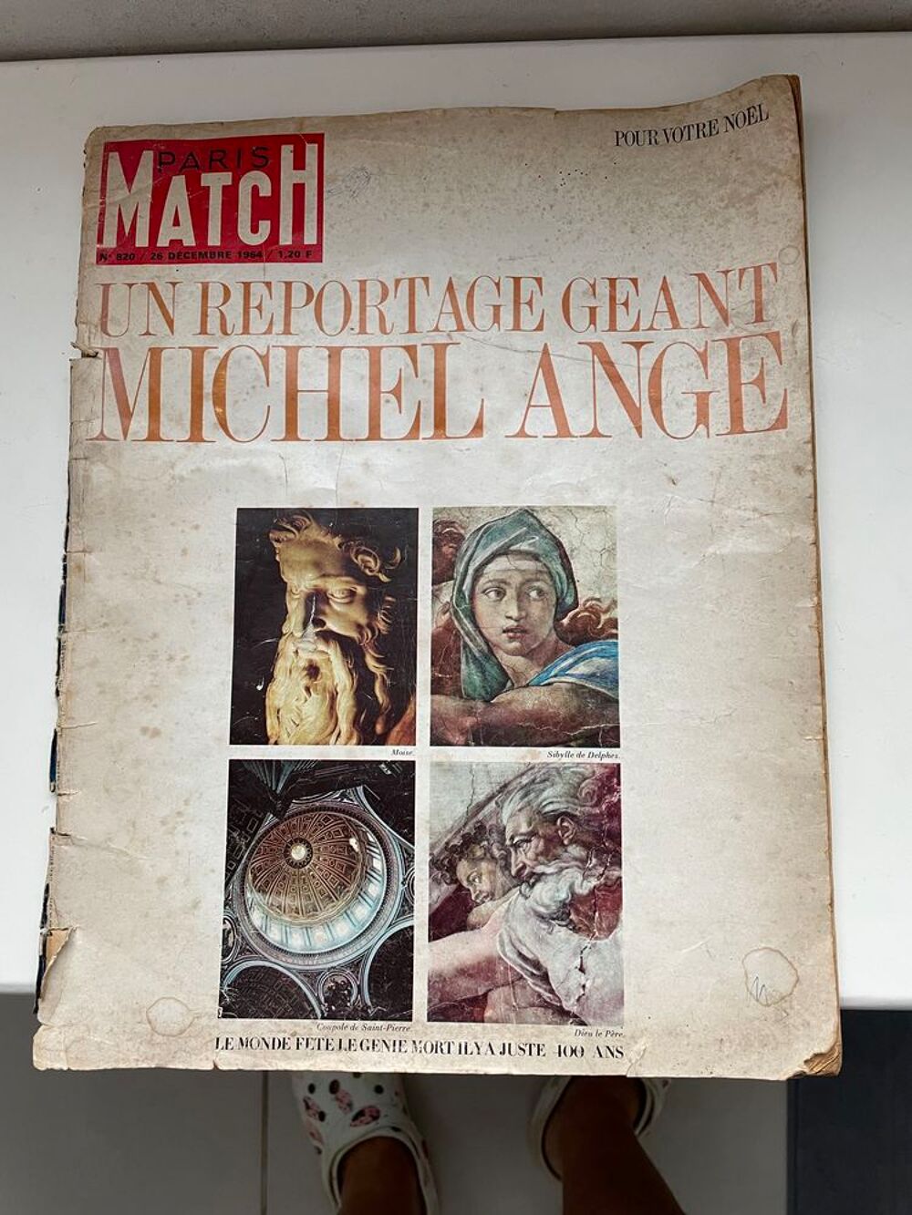 REVUE MATCH du 26/12/1964 Livres et BD