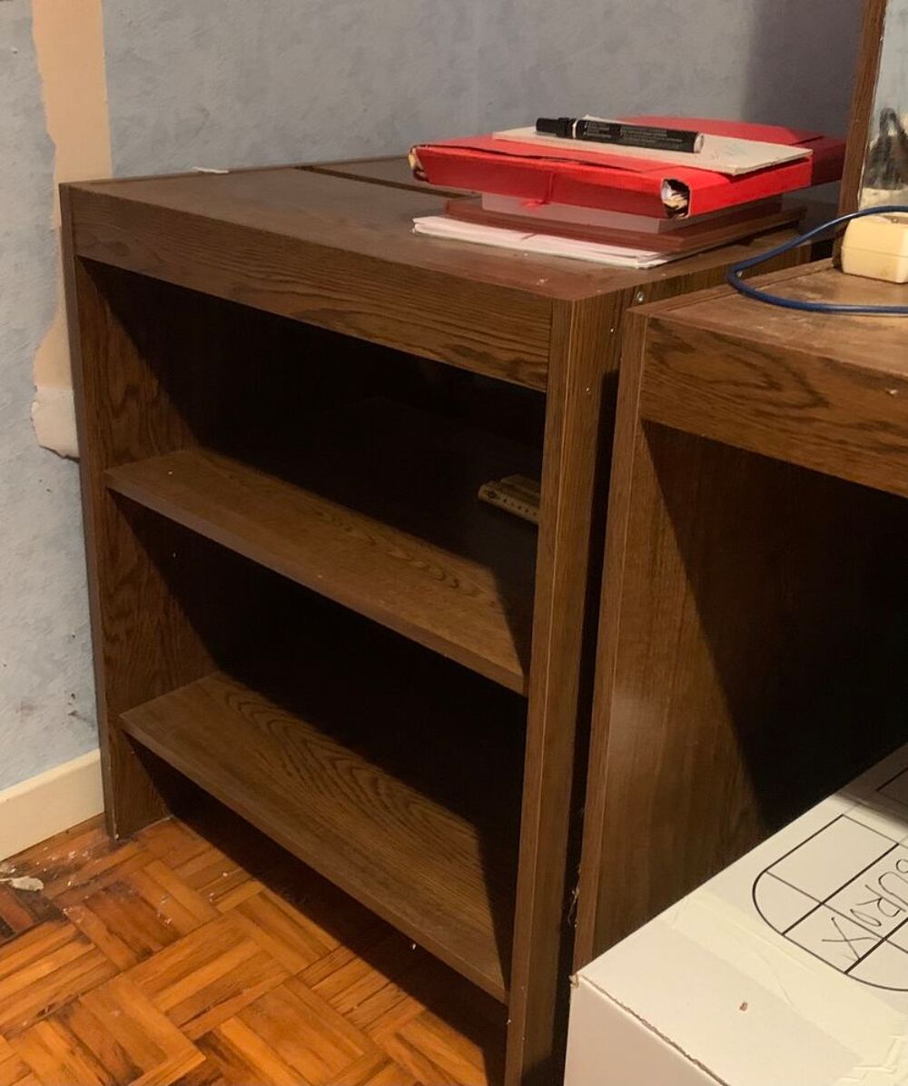Meuble de bureau en 3 parties avec tablette pour coin Meubles