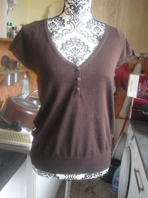 PULL marron fonçé NEUF SINEQUANONE TAILLE 1 12 Lyon 5 (69)