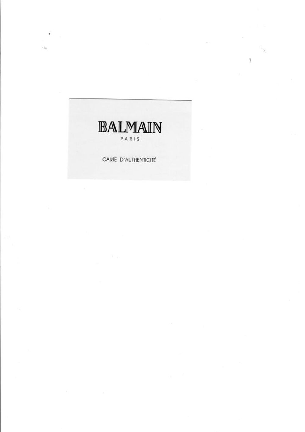 Duo de stylos BALMAIN 
