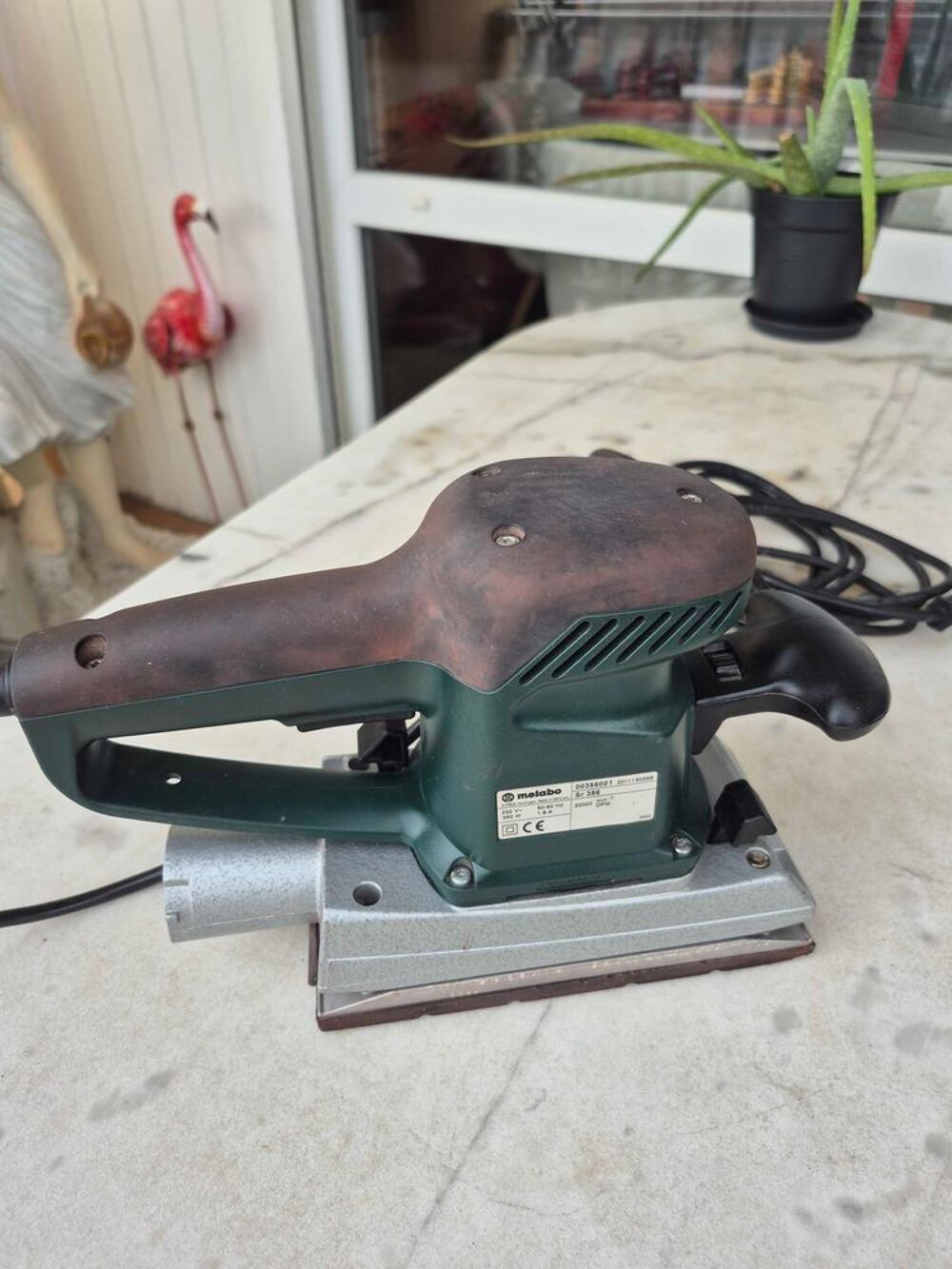 ponceuse vibrante METABO allemand Bricolage