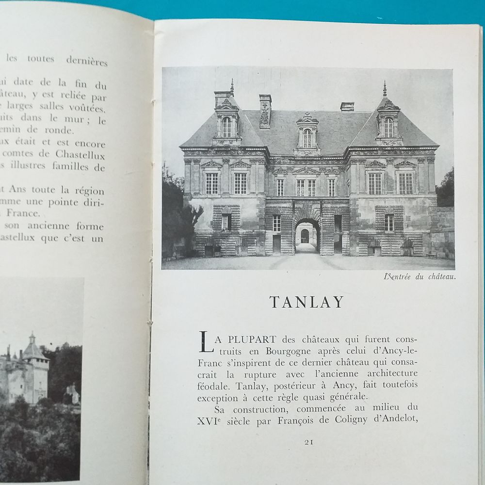  Ch&acirc;teaux de BOURGOGNE Editions du Ch&ecirc;ne 1943 Livres et BD