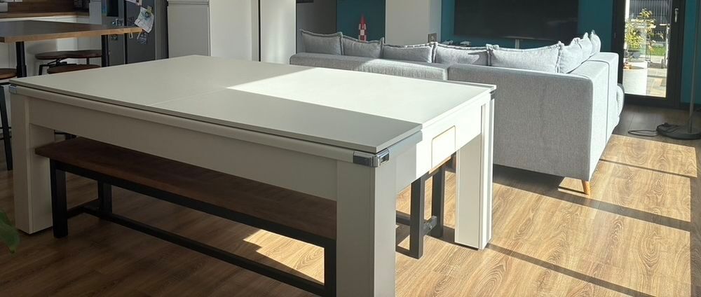 Table salle a manger convertible Billard Pool Cardiff DPT Meubles