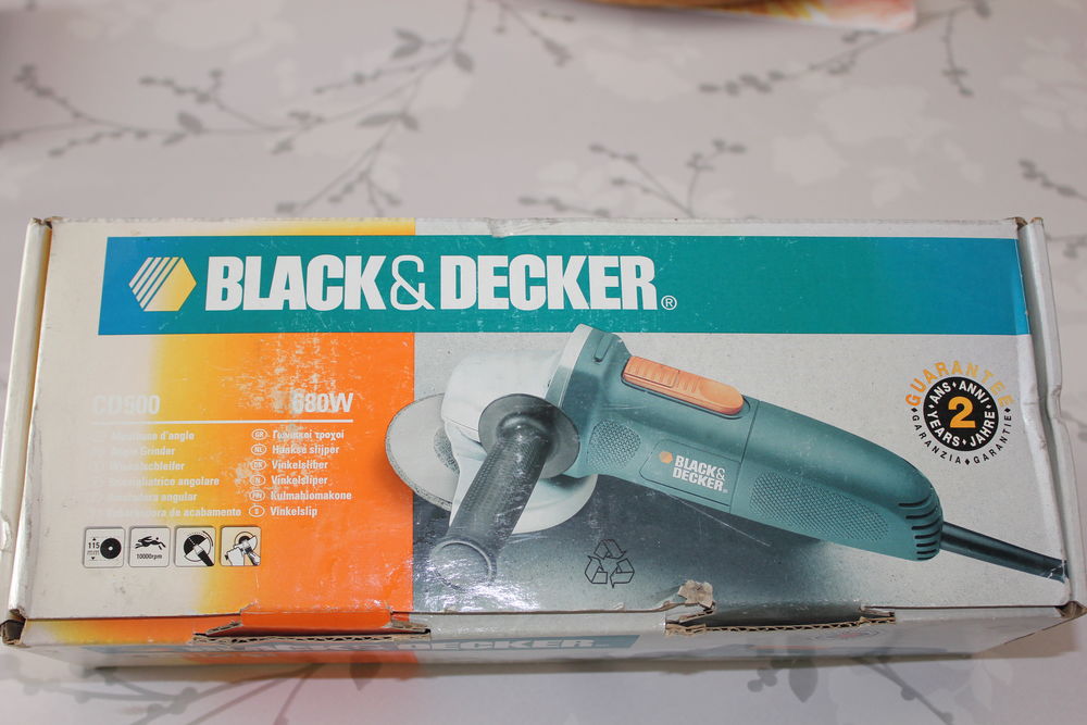 Disqueuse Black + Decker CD500 680W Bricolage
