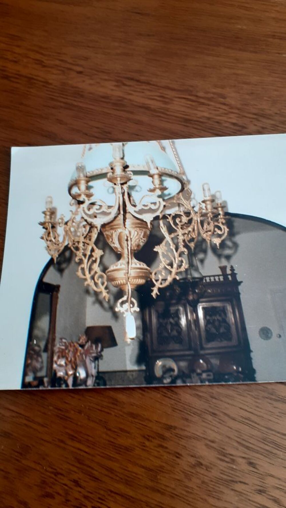 lustre en cuivre Décoration