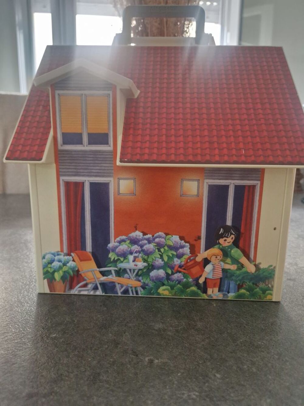 Maison Playmobil portable avec poign&eacute;e Jeux / jouets