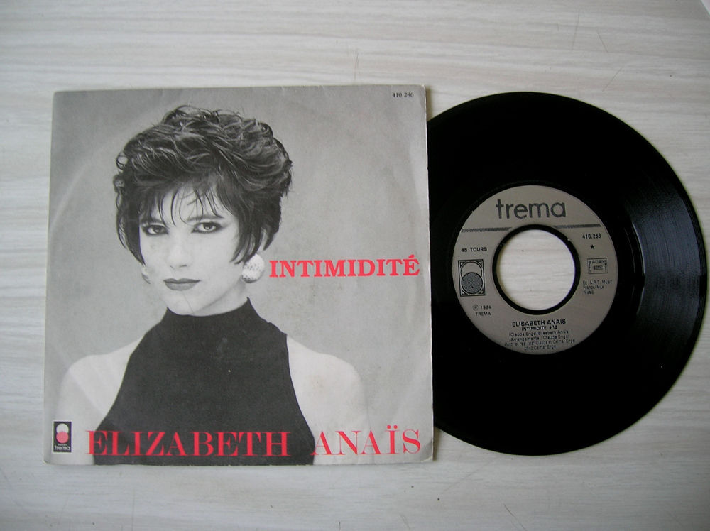 45 TOURS ELIZABETH ANAIS Intimidit&eacute; CD et vinyles