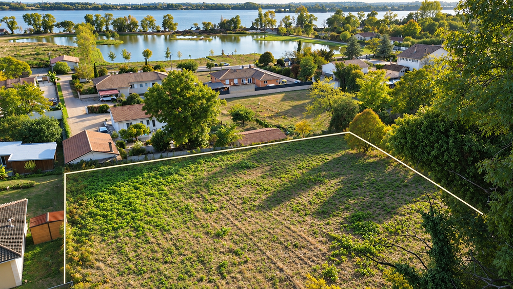 Vente Terrain Terrain 1634m2 avec vue Dordogne Bourg