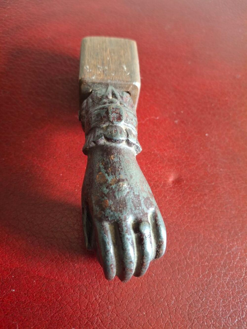 Heurtoir de porte en fonte de fer XIX&egrave; si&egrave;cle ou avant Décoration