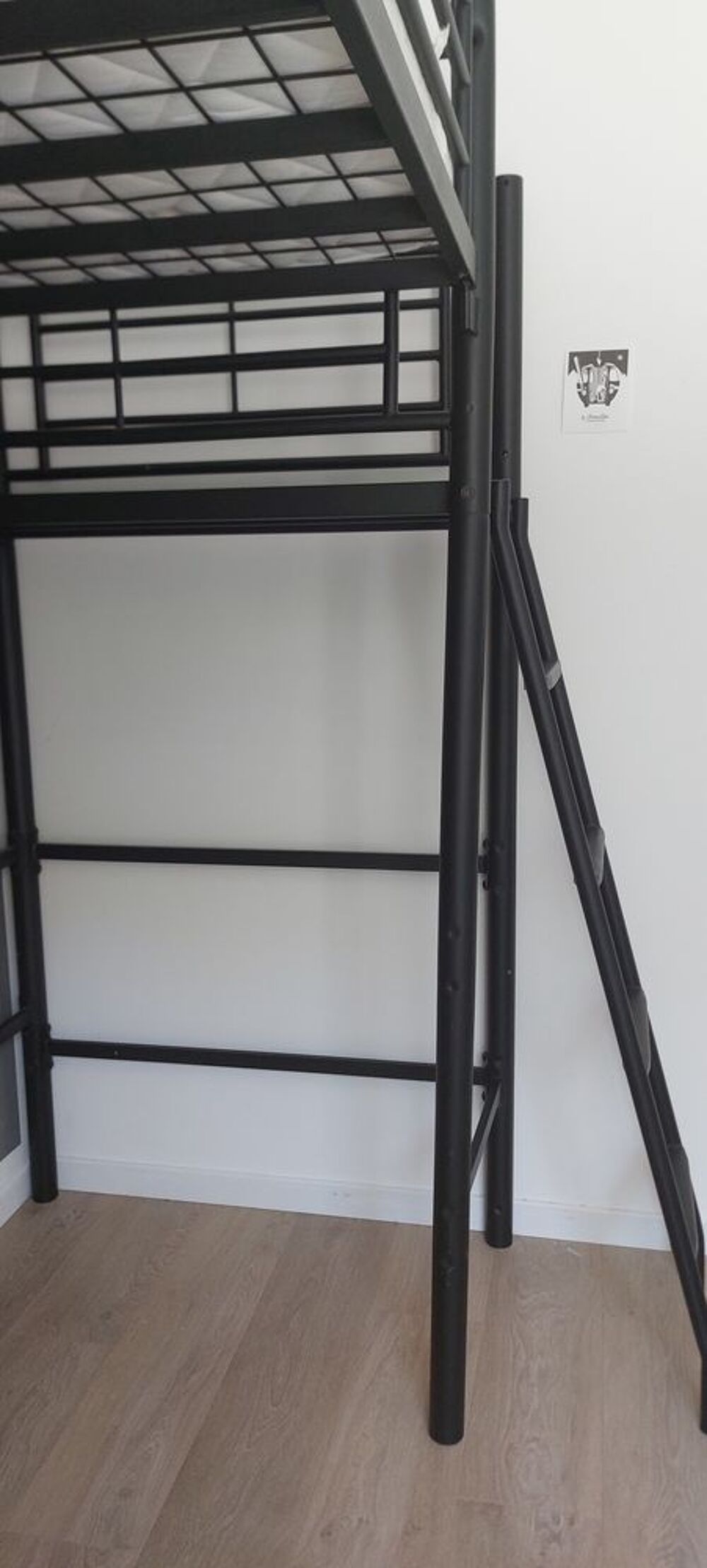 Lit mezzanine une place avec plateforme Mobilier enfants