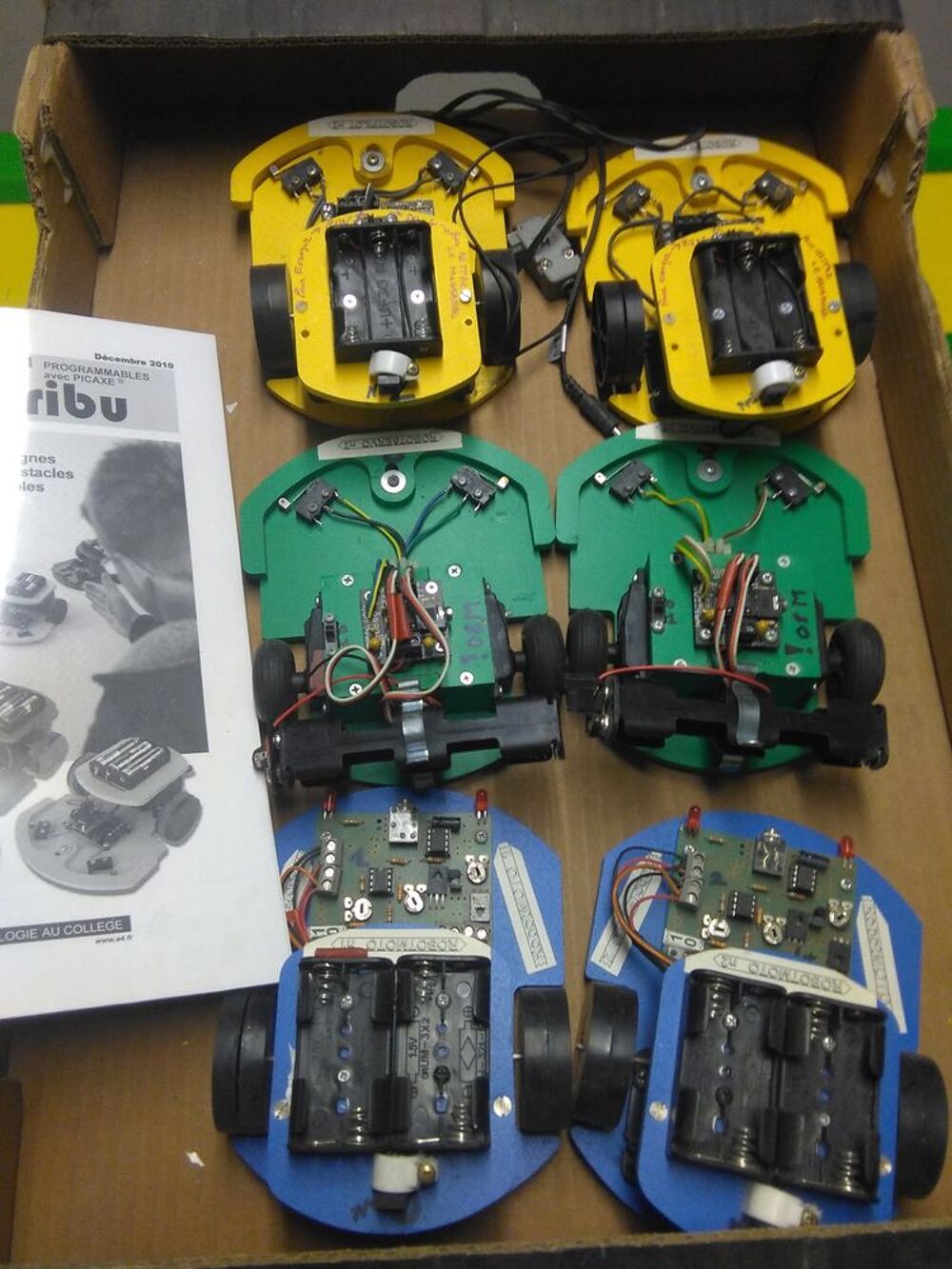 6 Robots &agrave; programmer Meubles