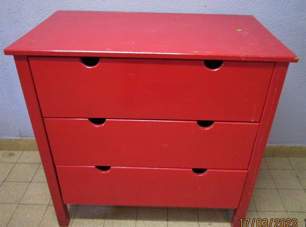 Commode en bois 3 tiroirs Meubles