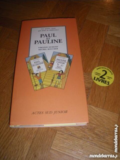 Livre double  Paul et Pauline  th�me avenir (3) 4 Tours (37)