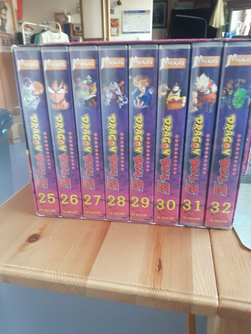 coffret dragon ball Z partie 4 vhs DVD et blu-ray