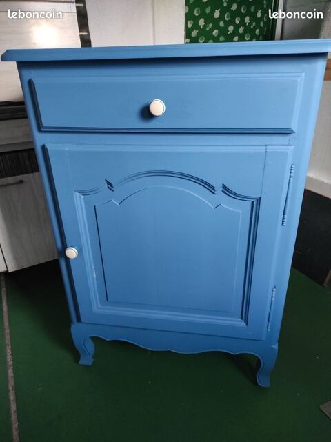 Confiturier bleu en ch�ne massif 110 Saint-Hilaire-Saint-Mesmin (45)