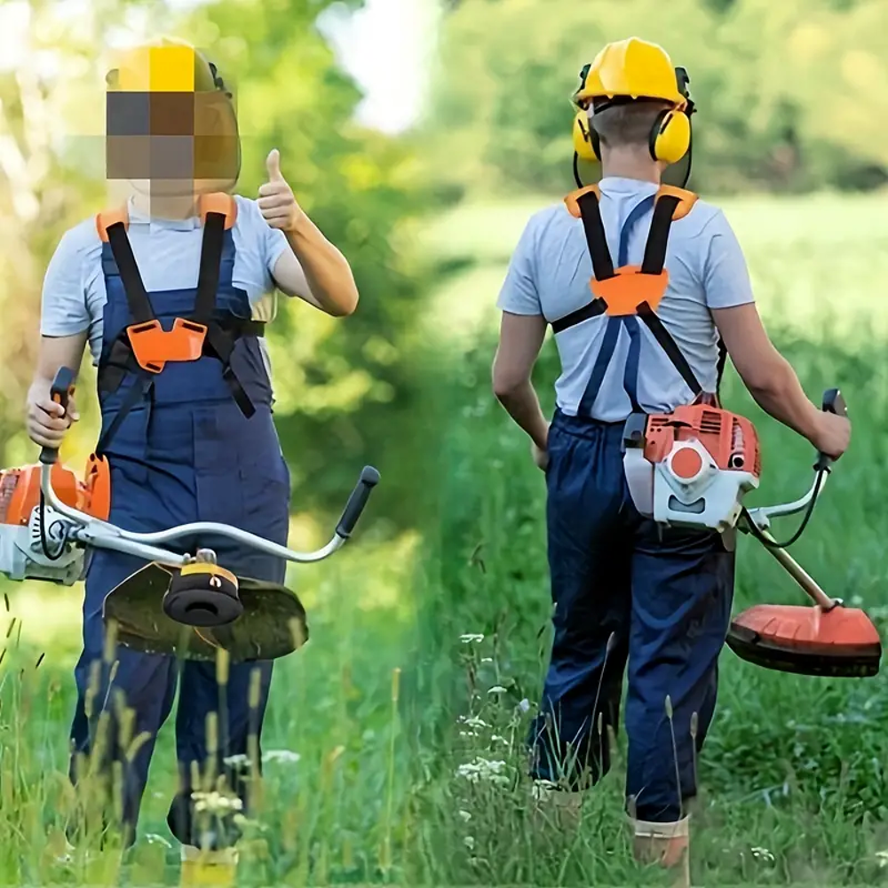 Sangle d'&eacute;paule double facilement r&eacute;glable d&eacute;broussaille Jardin