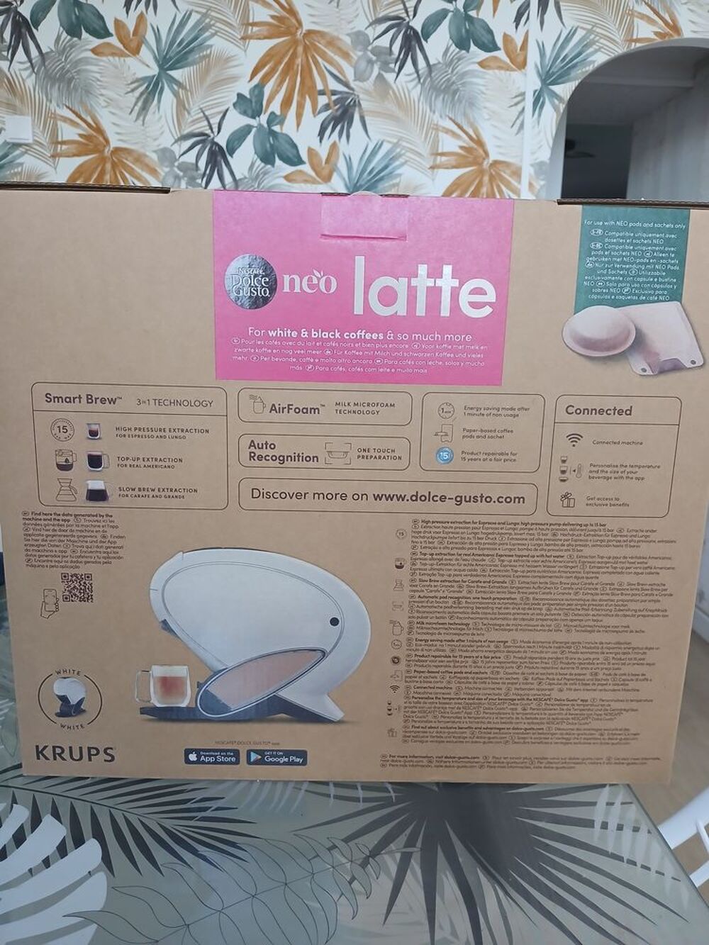 Machine nescaf&eacute; dolce gusto n&eacute;o neuve +3paquets de dosettes Electroménager