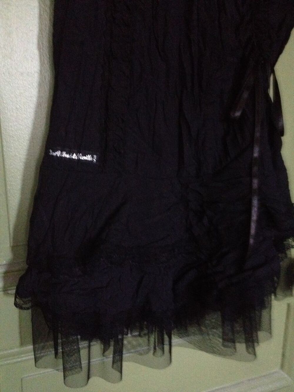 Robe noire Les Filles &agrave; la Vanille Vêtements