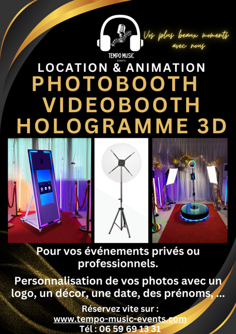 PHOTOBOOTH, VIDEOBOOTH, HOLOGRAMME 3D 0 14000 Caen
