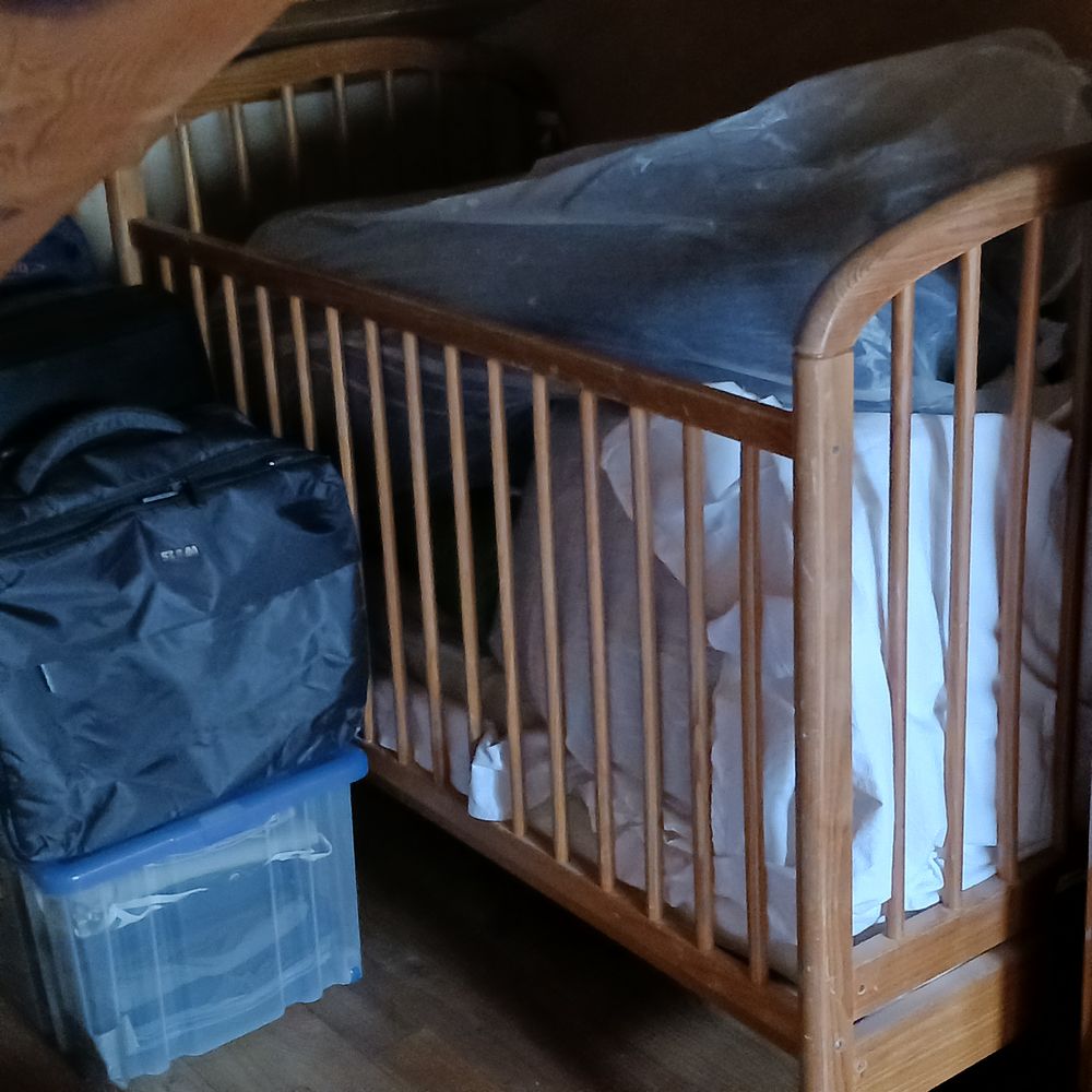 lit b&eacute;b&eacute; en bois Meubles