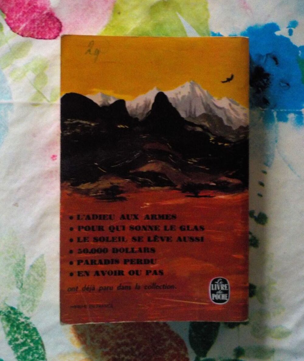 LES NEIGES DU KILIMANDJARO de Ernest HEMINGWAY Poche 1968 Livres et BD