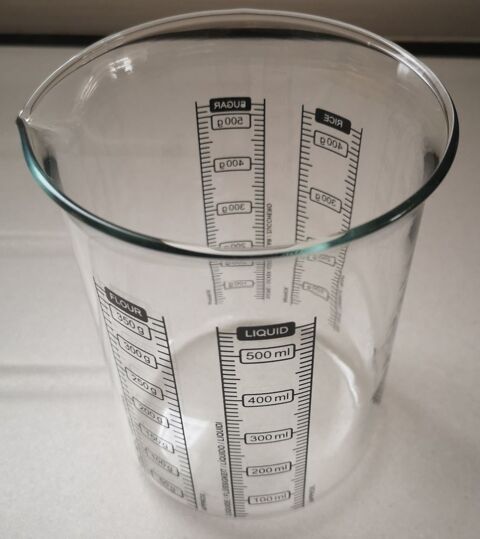 DOSEUR EN VERRE PRÉCIS
Pot doseur en verre jusqu'à 500 ml
3 Narbonne (11)