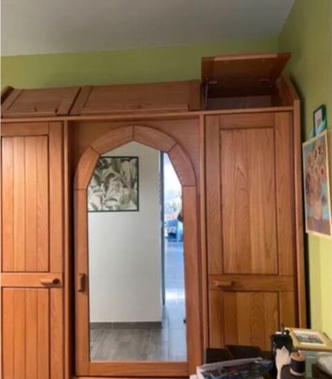 Armoire et lit de la marque Gautier en orme 300 Grandfresnoy (60)