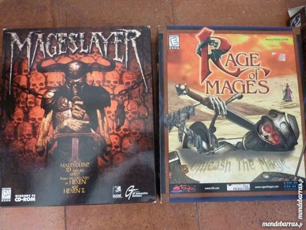 Anciens jeux pour PC Consoles et jeux vidos