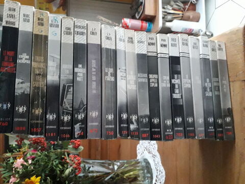 espionnage lot de 18 livres  Fleuve Noir  16 Sathonay-Village (69)