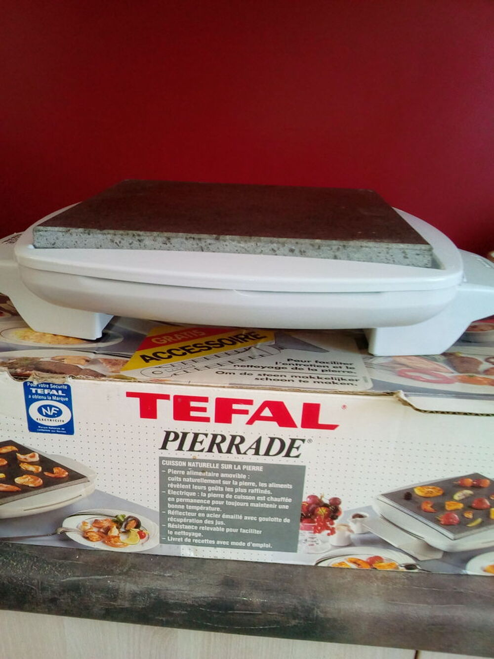pierrade t&eacute;fal Electroménager