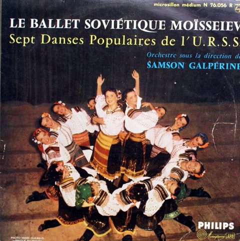 25cm Ballet Soviétique MOÏSSEIEV : Sept danses populaires 6 Argenteuil (95)